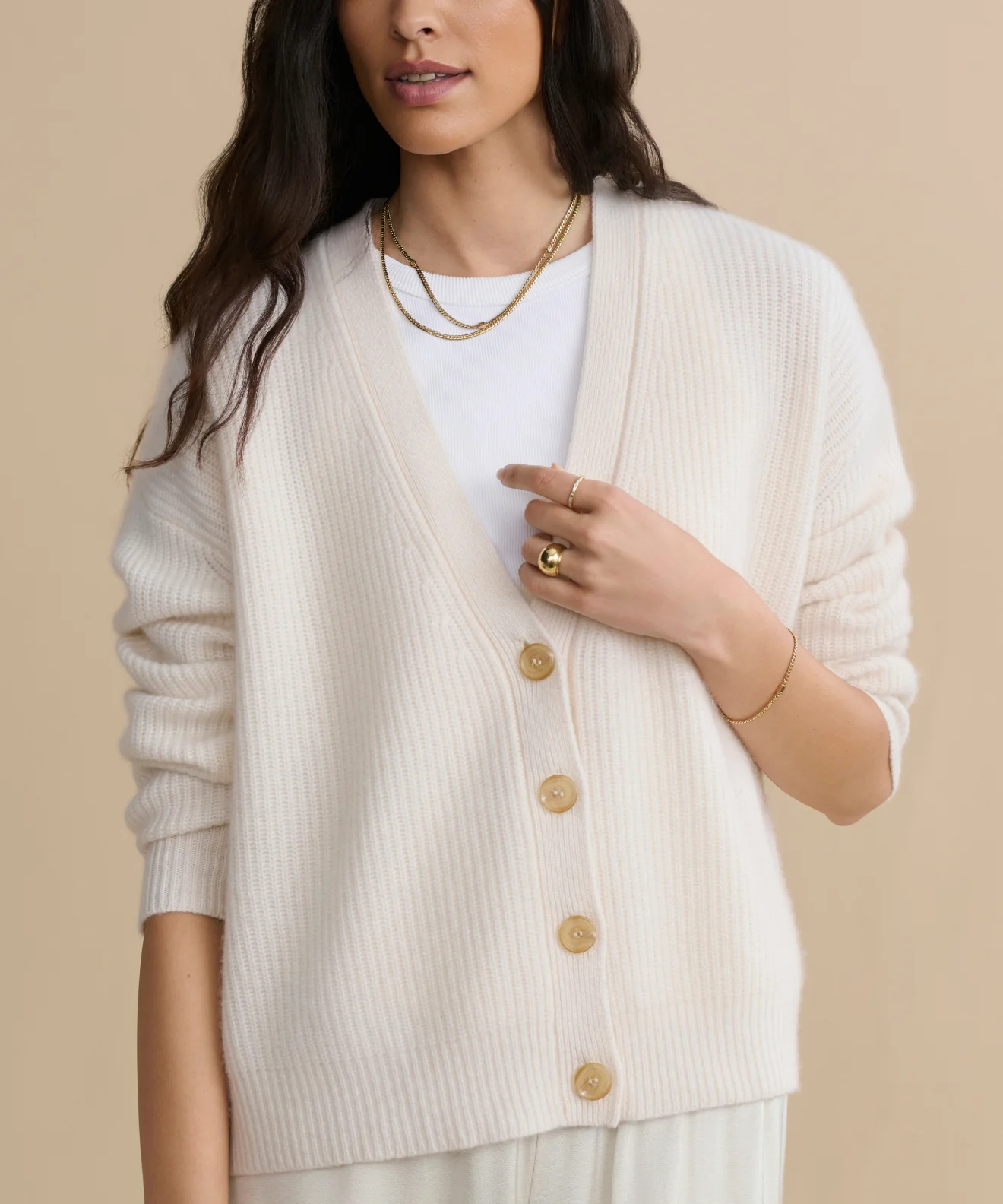 Women's Soft Cashmere Cardigan
